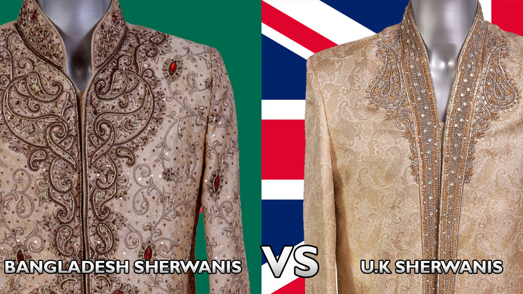 Bangladesh Sherwanis vs UK Sherwanis